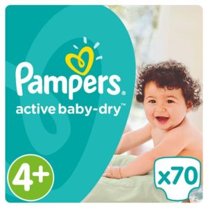 Pampers Act.Baby 9-16kg,70ks/4+
