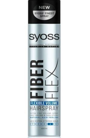 Syoss lak na vlasy 400ml-Fiber flex-Volume