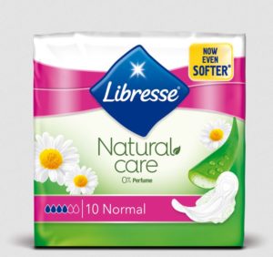 Libresse vložky Natural care 10ks - Normal