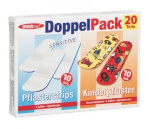 Náplasť duopack 10ks-sensitive +10ks-detská