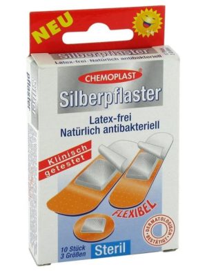 Náplasť flexi 10ks- strieborné