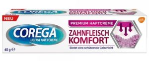 Corega fixačný krém na protézu 40g-Zahnfleisch komfort