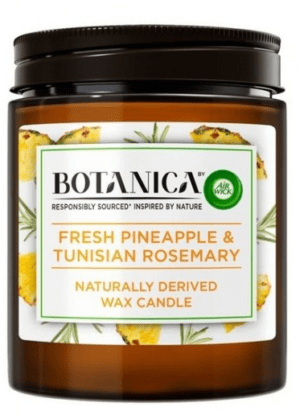 Air Wick sviečka 205g-Botanica-Fresh pineapple & tunisian rosemary