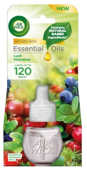 Air Wick náhradná náplň do elektrického strojčeka 19ml-Lush Hideaway