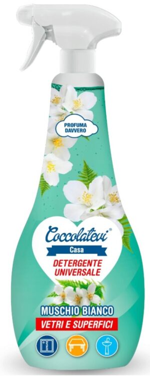 Coccolatevi čistiaci sprej na okná 750ml- Muschio Bianco