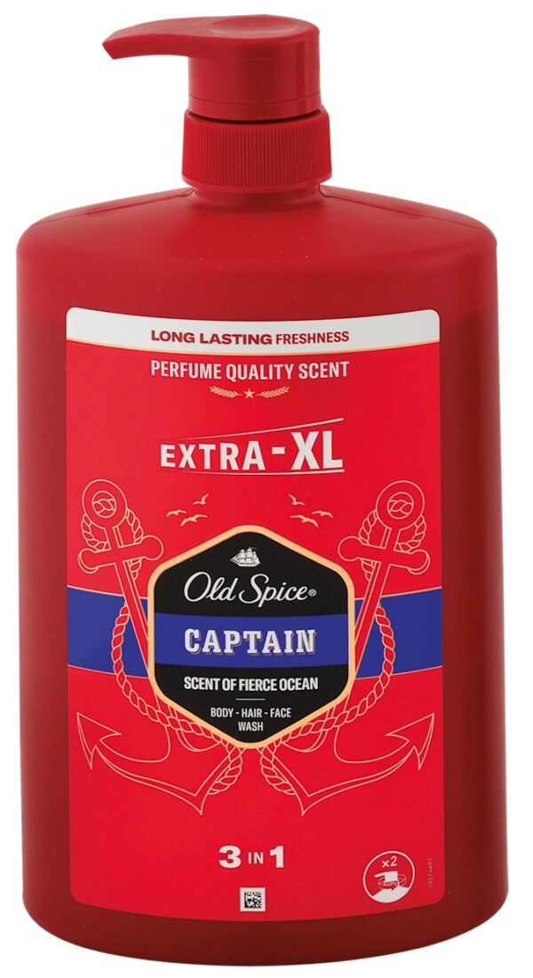 Old spice sprchový gél 1L-Captain – Obrázok 1