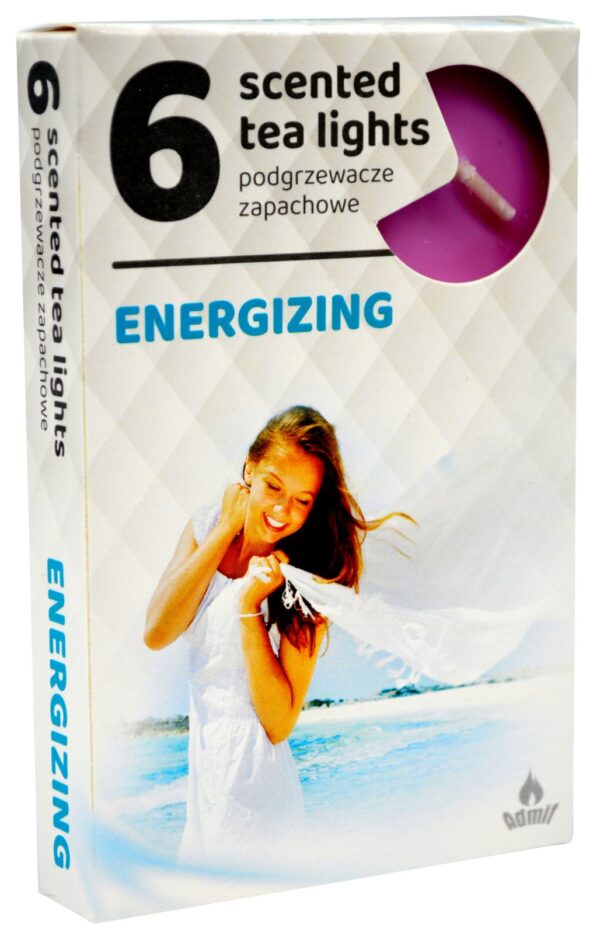 Vonné čajové sviečky 6ks-Energizing – Obrázok 1