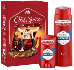 Old Spice set sprchový gél 250ml + stick 50ml- Whitewater