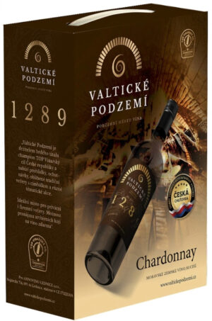 AnnoVino 1289 VALTICKÉ PODZEMÍ 3L VínoBox- Chardonnay- Biele, Polosuché
