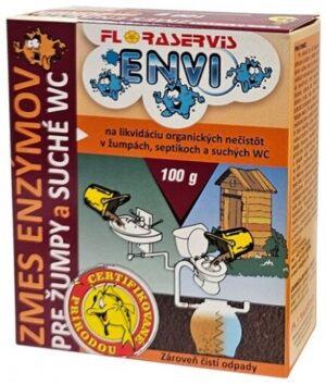 Zmes enzýmov pre žumpy a suché WC 100 g