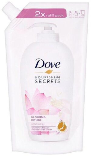 Dove tekuté mydlo náhradná náplň 500ml-Glowing Lotus