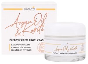 Vivaco pleťový krém proti vráskam 50ml-Arganoil&Karite