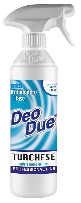 8078877667598 Deo Due osviežovač parfém sprej 500ml -Turchese – Obrázok 1