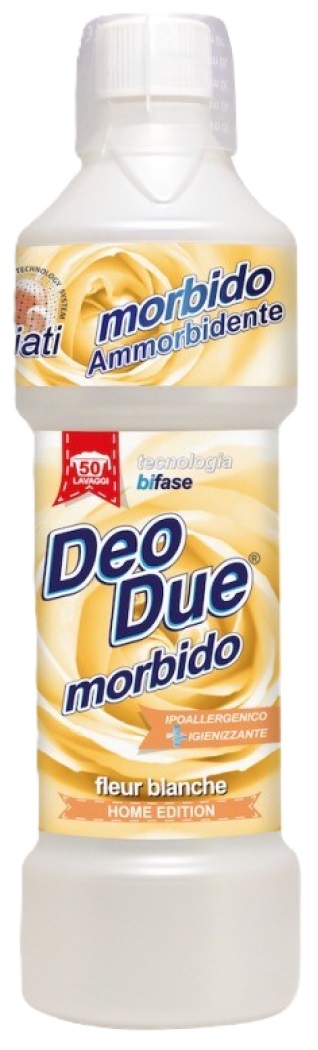 8078877667888 Deo Due aviváž na pranie 1L / 50praní -Fleur Blanche – Obrázok 1