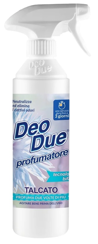 8078877668175 Deo Due osviežovač parfém sprej 500ml -Talcato – Obrázok 1