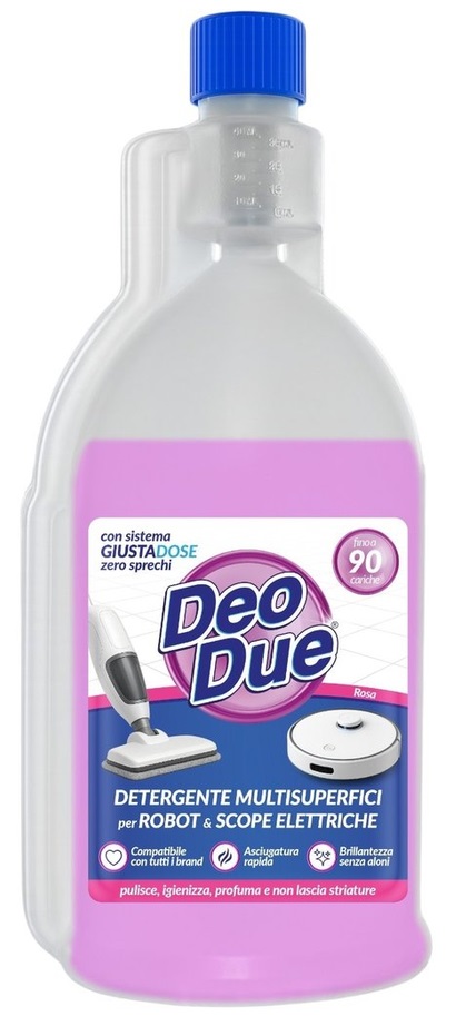 8388776980811 Deo Due koncentrát do robotických čističov 900ml -Rosa – Obrázok 1