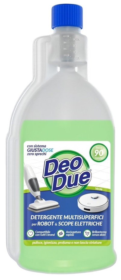 8388776980828 Deo Due koncentrát do robotických čističov 900ml -Verde – Obrázok 1